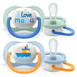 پستانک اولترا ایر اونت 0 تا 6 ماه Avent بسته ۲ عددی