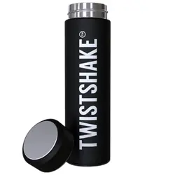 فلاسک سرد و گرم دوجداره کودک تویست شیک مشکی Twistshake