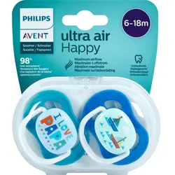 پستانک الترا ایر اونت 6 تا 18 ماه Avent بسته دو عددی