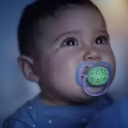 پستانک اولترا ایر اونت 0 تا 6 ماه Avent شب تاب Avent بسته دو عددی