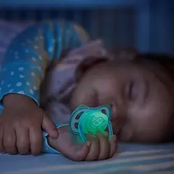 پستانک اولترا ایر اونت 0 تا 6 ماه Avent شب تاب Avent بسته دو عددی