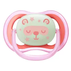 پستانک اولترا ایر اونت 6 تا 18 ماه Avent شب تاب بسته دو عددی