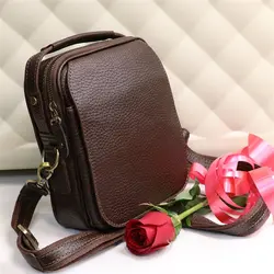 کیف دوشی چرمی مدل ch2