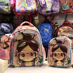 کوله پشتی دخترانه گلوسی برد مدل 2364