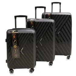 مجموعه سه عددی چمدان مسافرتی پیژن PIGEON مدل shell_travel