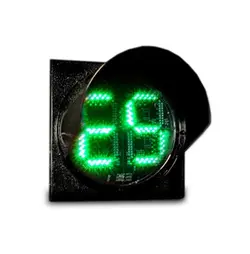 ثانیه شمار چراغ راهنمایی