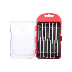 مجموعه 12 عددی پیچ گوشتی ساعتی رونیکس مدل RH-2713