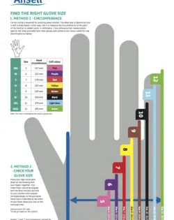 دستکش ایمنی انسل مدل Ansell HyFlex 11627