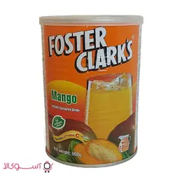 پودر شربت فوستر کلارکس با طعم انبه foster clark’s وزن 900 گرمی