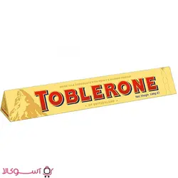 شکلات شیری تابلرون با طعم نوگات عسل و بادام وزن 100 گرم