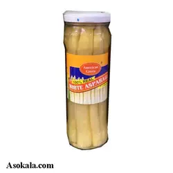 ترشی مارچوبه سفید امریکن گرین American Green وزن 330 گرم