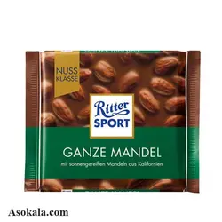 شکلات بادام ریتر اسپورت Ritter SPORT وزن 100 گرم