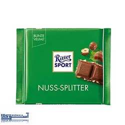 شکلات فندقی ریتر اسپرت مدل nuss-splitter وزن 100 گرم