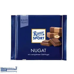 شکلات کاراملی ریتر اسپرت مدل nugat وزن 100 گرم