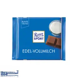 شکلات شیری ریتر اسپرت مدل edel-vollmilch وزن 100 گرم