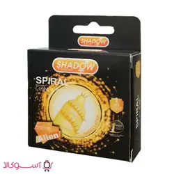 کاندوم فضایی شادو مدل ایلین چرخشی Shadow Ailen Spiral Condom