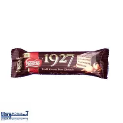 ویفر شکلات تلخ نستله 1927 مدل کرمی فندقی وزن 33 گرم