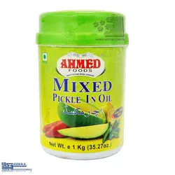 ترشی انبه مخلوط در روغن احمد ahmed وزن ۱ کیلو