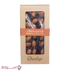 شکلات بار بادام درختی شوکو لوگو مدل almond حجم 100 گرم