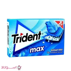 آدامس بدون قند تریدنت مکس مدل آبی اکالیپتوس بسته 14 عددی