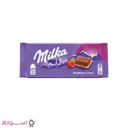 شکلات میلکا مدل raspberry بسته 100 گرمی
