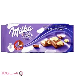 شکلات شیری میلکا مدل happy cows بسته 100 گرمی