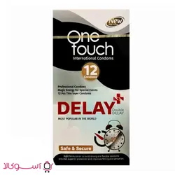 کاندوم تاخیری وان تاچ  مدل delay بسته 12 عددی