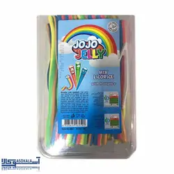 پاستیل متری جوجو جلی شکری با طعم میوه وزن 1500 گرم کد 12