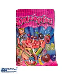 پاستیل دولچه پلاس مدل نواری وزن ۱ کیلوگرم