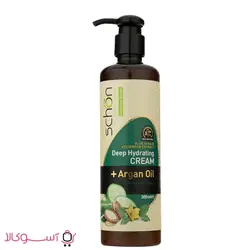 کرم مرطوب کننده شون حاوی عصاره آرگان و خیار حجم 300 میل
