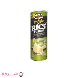 چیپس پرینگلز مدل rice fusion peking duck حجم 165 گرم
