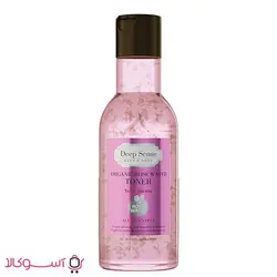 تونر پاک کننده صورت دیپ سنس مدل گلاب حجم 160 میل