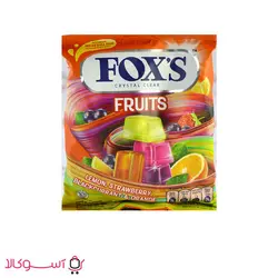 آبنبات اووال فاکس مدل fruit حجم 125 گرم