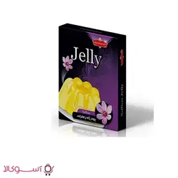 پودر ژله زعفرانی شاهسوند وزن 100 گرم