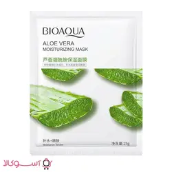 ماسک ورقه ای صورت بیوآکوا مدل آلوئه ورا وزن 30 گرم