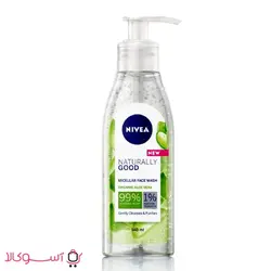 ژل شوینده آرایش صورت نیوآ میسلار آلوئه ورا مدل naturaly good حجم 140 میل