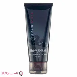 ماسک لایه بردار صورت هیدرودرم حاوی زغال حجم 60 میل