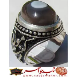 انگشتر عقیق باباغوری کد 5442