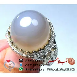 انگشتر عقیق کبود کد 541