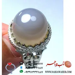 انگشتر عقیق کبود کد 541