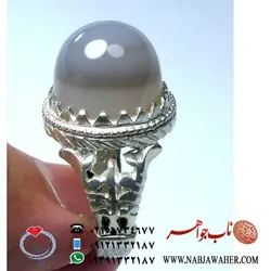 انگشتر عقیق کبود کد 541