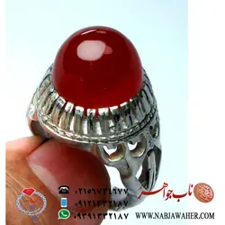 انگشتر عقیق یمنی کد 729