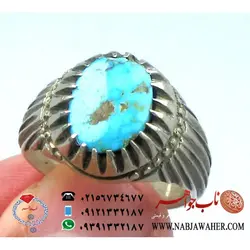 انگشتر فیروزه شجری نیشابور کد 267