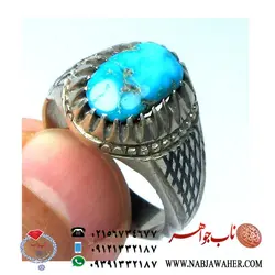 انگشتر فیروزه شجری نیشابور کد 317