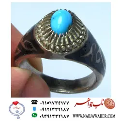 انگشتر فیروزه نیشابور کد 737