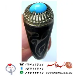 انگشتر فیروزه نیشابور کد 737