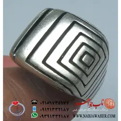 انگشتر نقره کد 1636