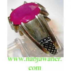 انگشتر یاقوت سرخ کد 652