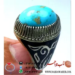 انگشترفیروزه دامله شجری  کد 5540