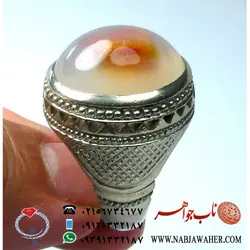 انگشتر جزع شجر کد 5021